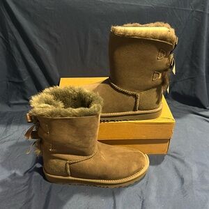 UGG- Bailey Bow II, Grey, 2 kids QS